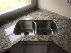 granite countertop undermount