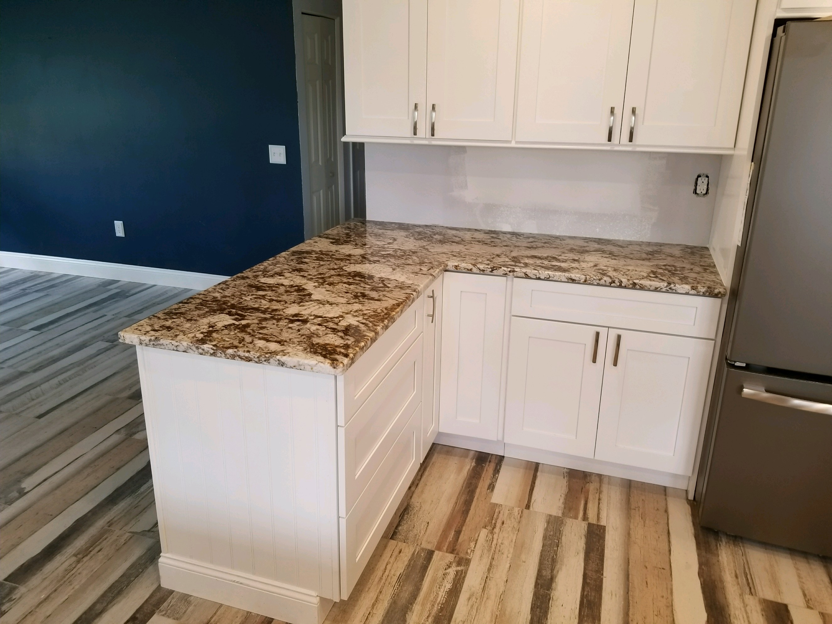 White Tiger Granite Kitchen Countertop Remodel In Holiday Fl A S White Tiger Granite Kitchen Countertop Remodel In Holiday Fl A S And Marble