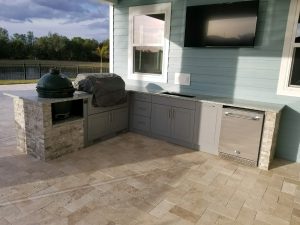 granite countertop outdoor