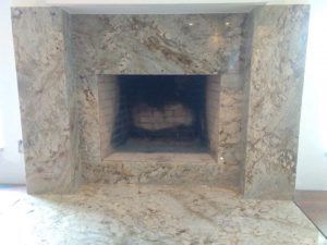 Granite Fireplace Facad Tampa Granite Countertops picture